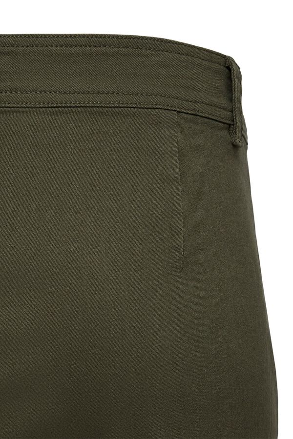 Vero Moda Curve Cal&ccedil;a com bolsos frontais Verde