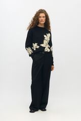 Object Camisola de malha estampada Impress&atilde;o