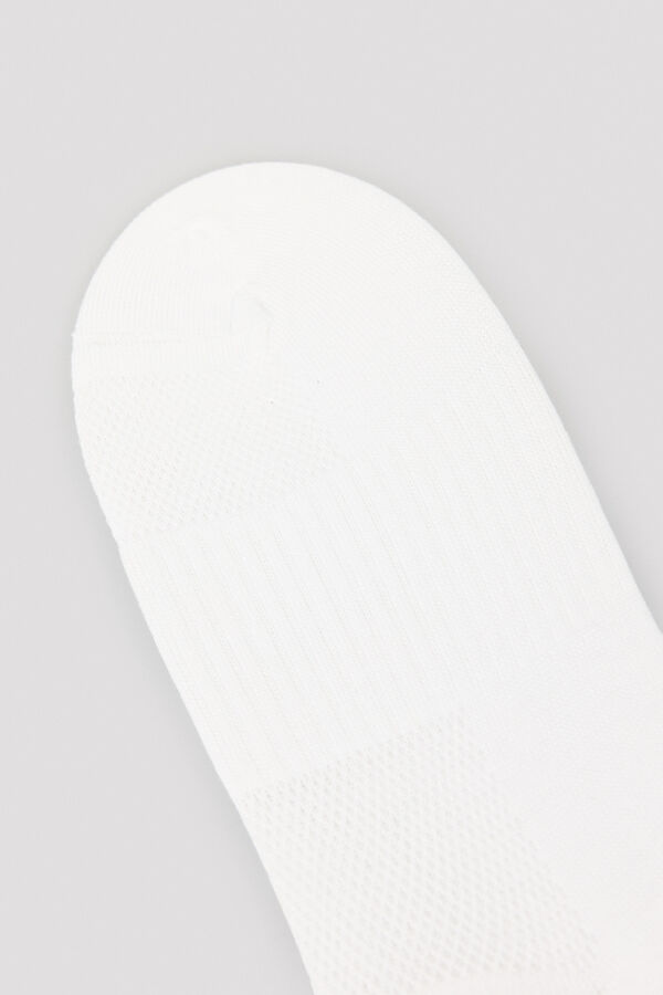 Cortefiel Ankle sock with COOLMAX&reg; White