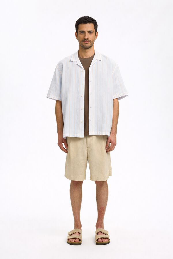 Selected Camisa de manga curta Multicolorido