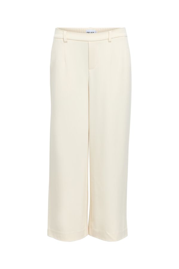 Object Cal&ccedil;a culotte comprida cropped Tostado