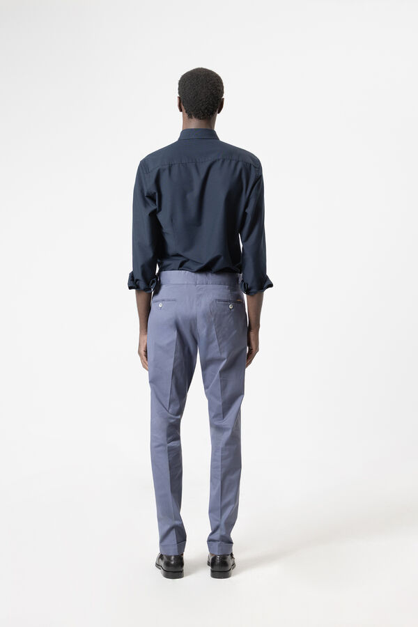 PuroEGO Cal&ccedil;a gurka em algod&atilde;o Azul