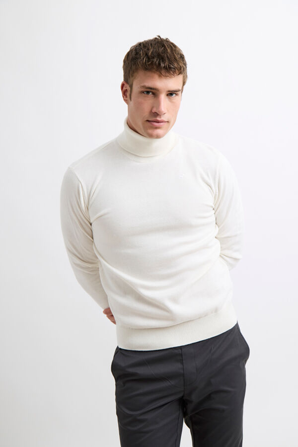 Williot Camisola de gola Tostado