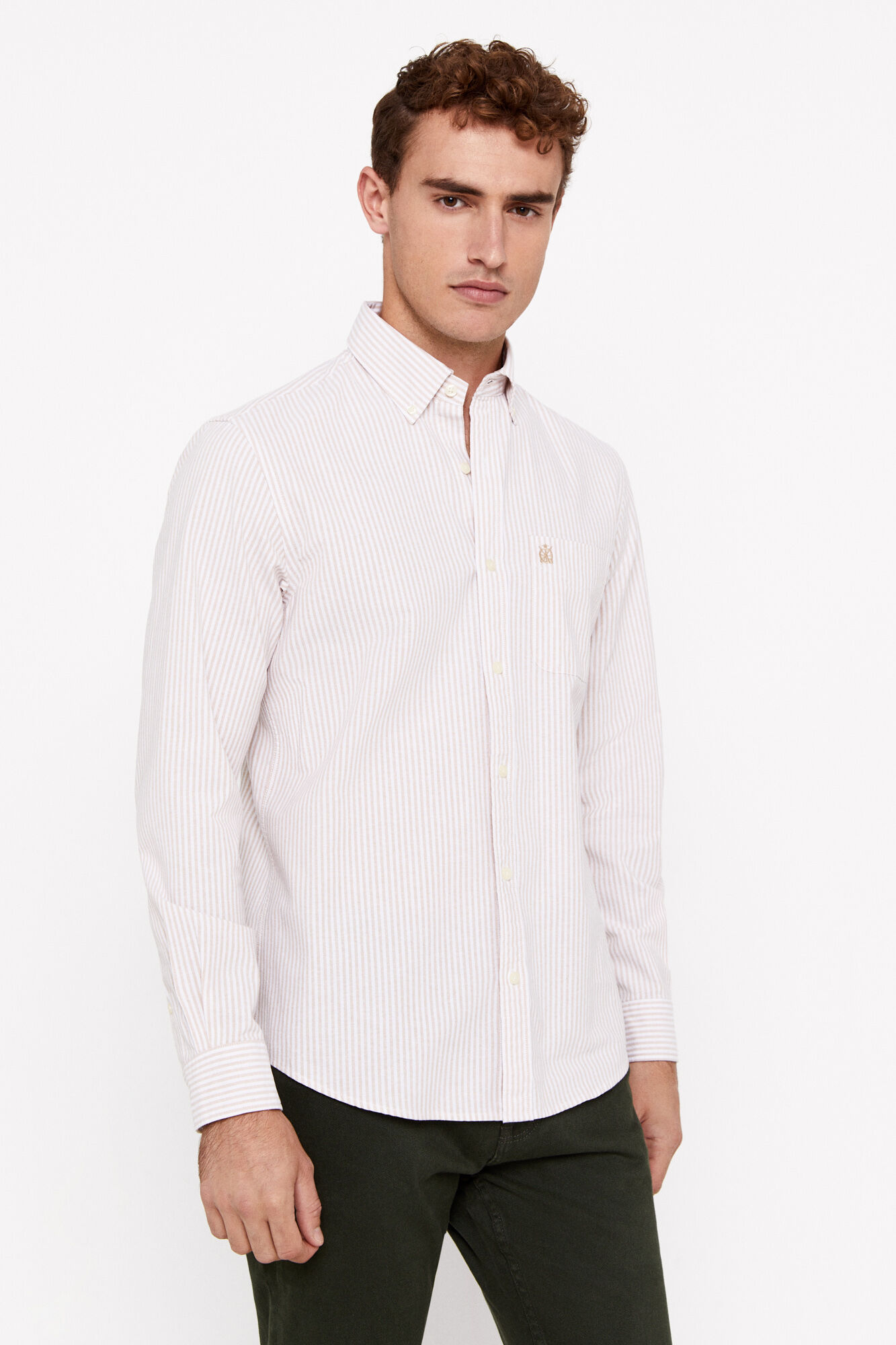 Camisa blanca hombre cortefiel outlet