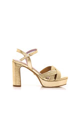 Maria Mare Roseta heeled sandal Gold