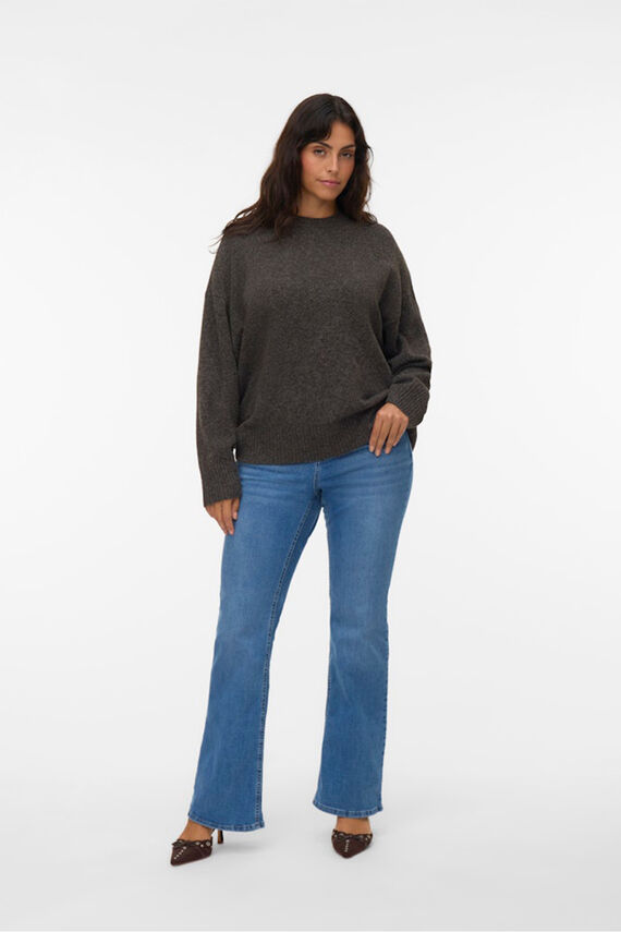 Jersey cuello redondo Curve