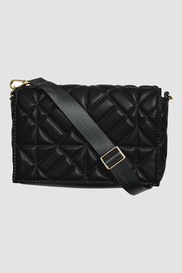 Vero Moda Quilted crossbody bag Black