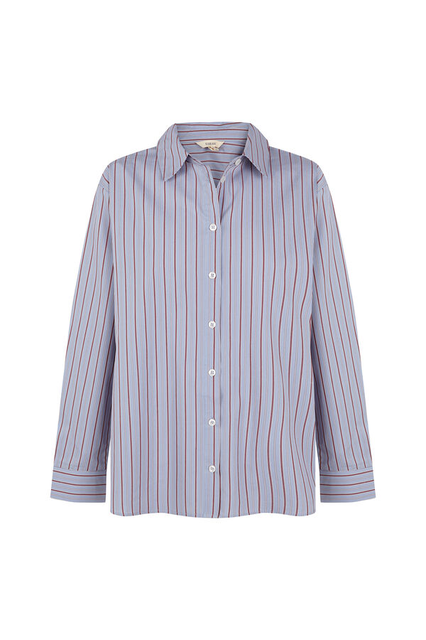 Slowlove Camisa de riscas Multicolorido