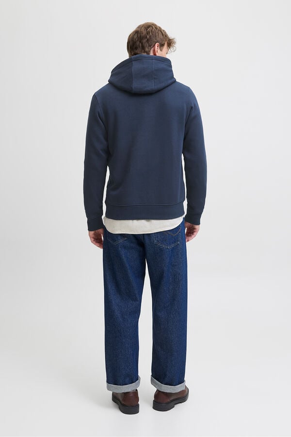 Jack & Jones Sweatshirt com logo frontal Azul