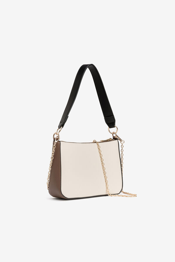 Vilanova Cartera Bandolera Tricolor Beige