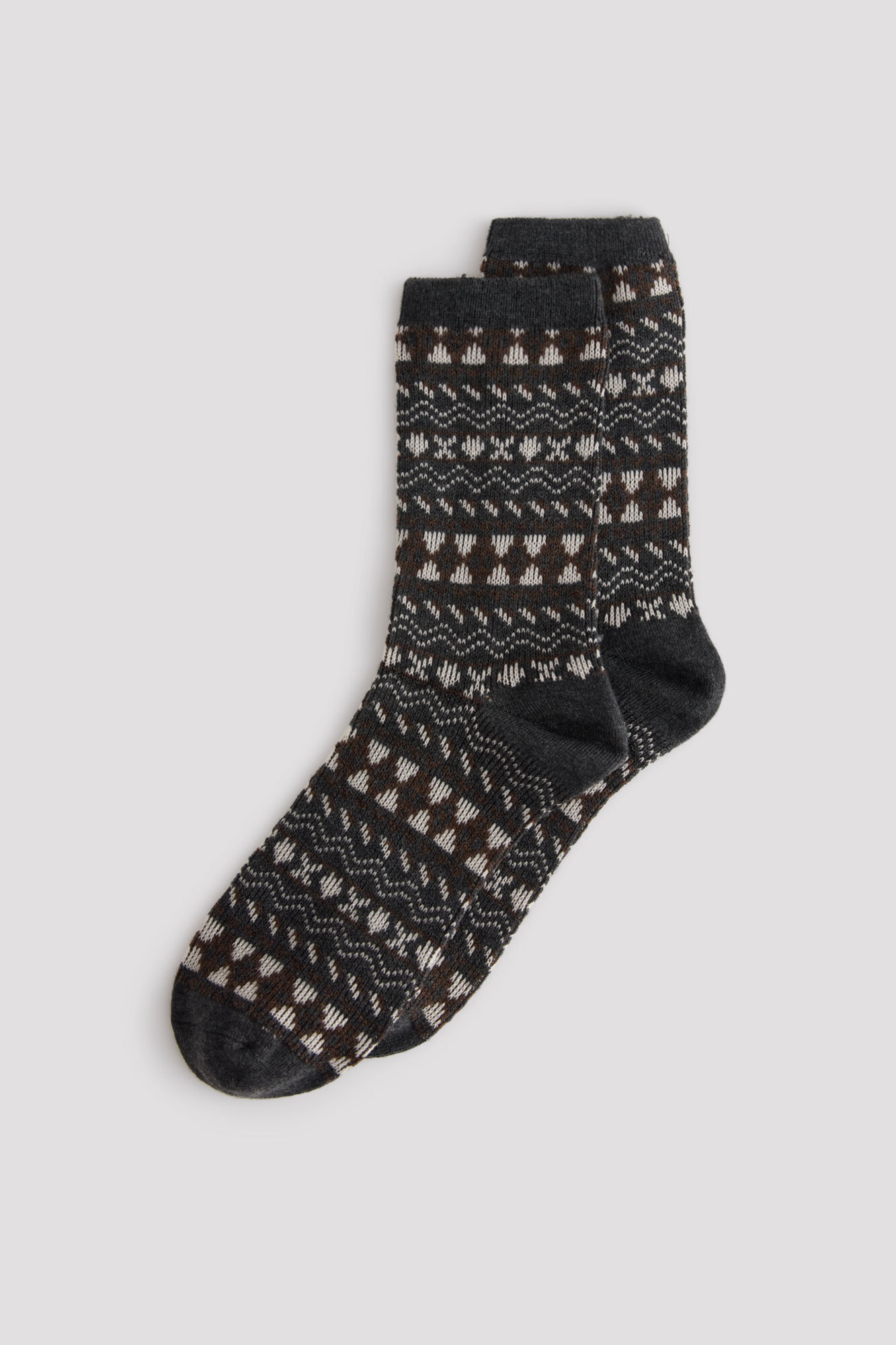 Cortefiel Geometric long socks