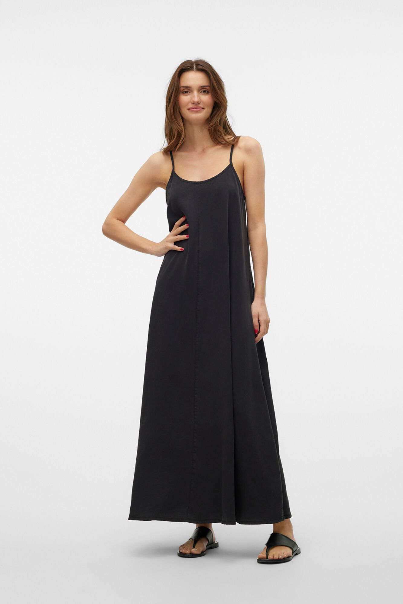 Vero Moda Vestido tejido tencel fluido