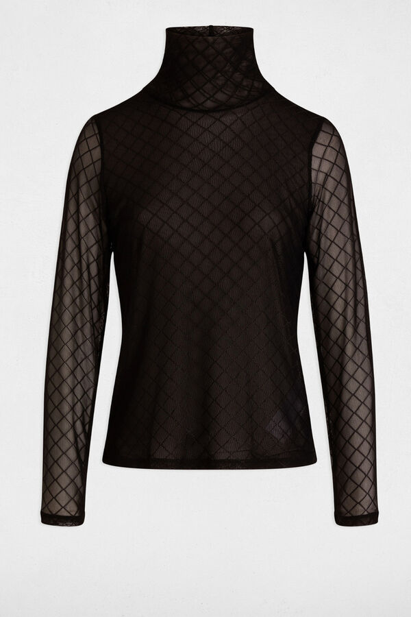 Morgan T-shirt manga Preto