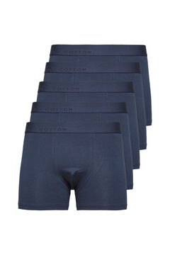 Cortefiel Pack of 5 boxers Royal blue