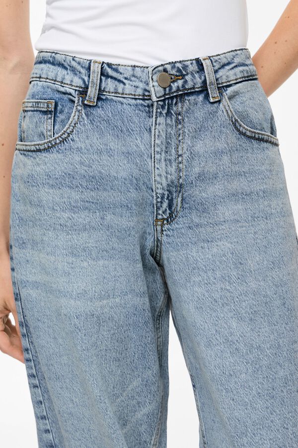 Vila Jeans barrel fit Azul