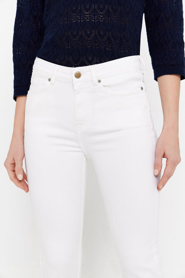 Cortefiel Push-up jeans  White
