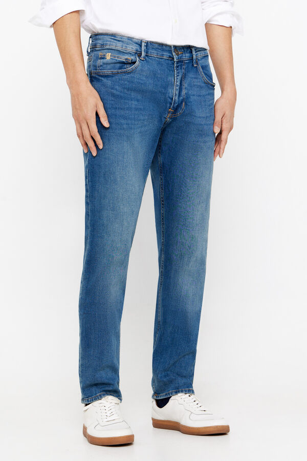 Cortefiel Jeans slim fit Dynamic Azul