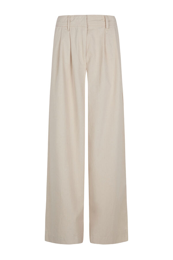 Cortefiel Tailored jeans Ivory