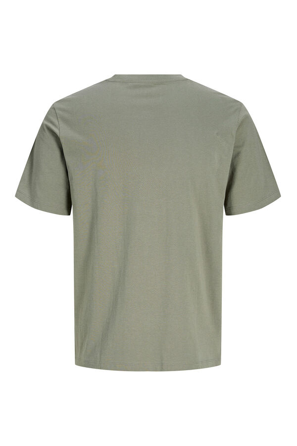 Jack & Jones Cotton regular fit T-shirt Green