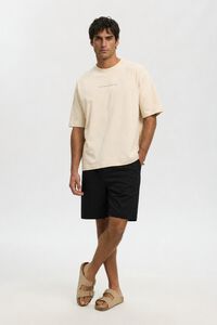 Selected T-shirt de manga curta relaxed