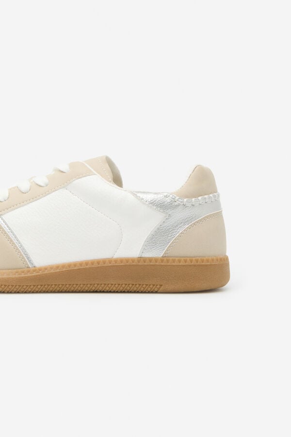 Cortefiel Trainers Ivory
