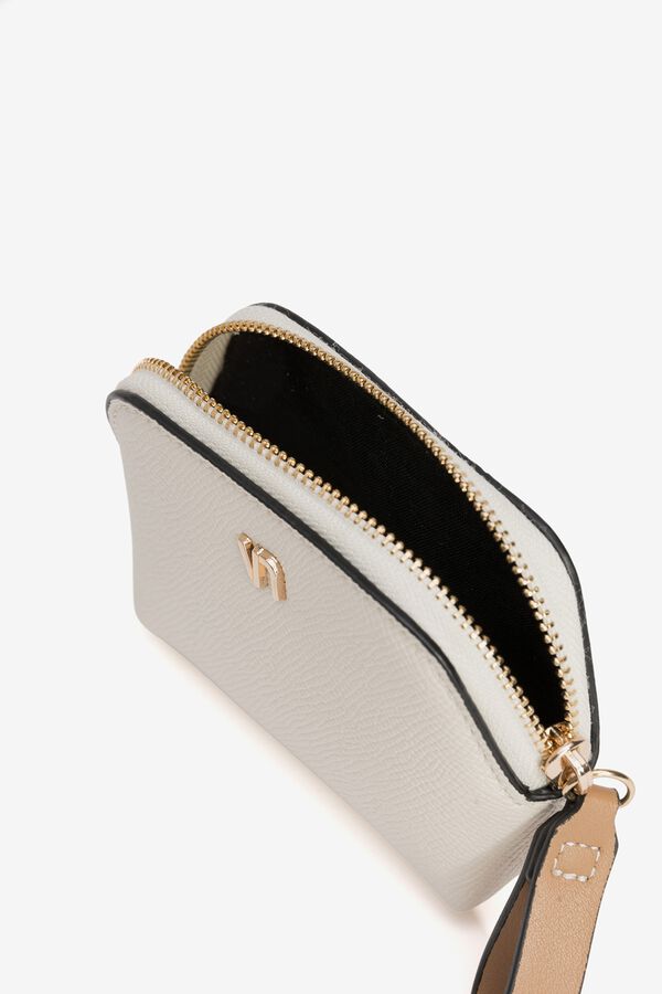 Vilanova Bolsita Efecto Piel Marfil