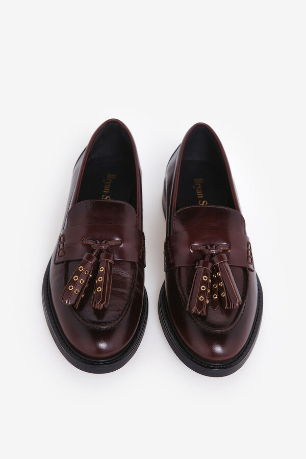 Bryan Stepwise Mocas&iacute;n Mia Marr&oacute;n oscuro