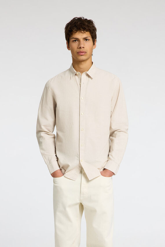 Camisa de lino Slim Fit