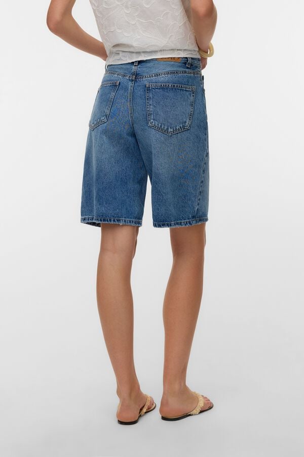 Vero Moda Bermudas jeans Azul