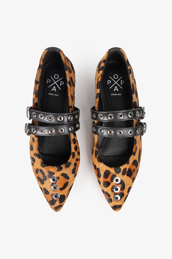 Popa Dançarina Lady Leopard Star Laranja