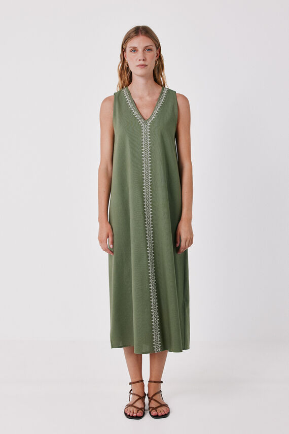 Vestido bordado