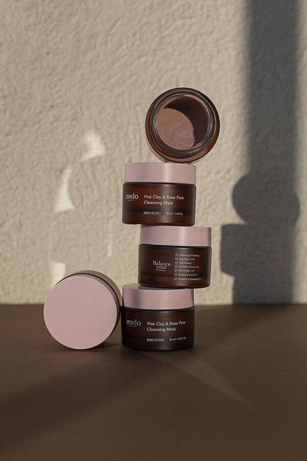 Ondo beauty 36.5 BBO-Song Pink Clay Pore Cleansing Mask White