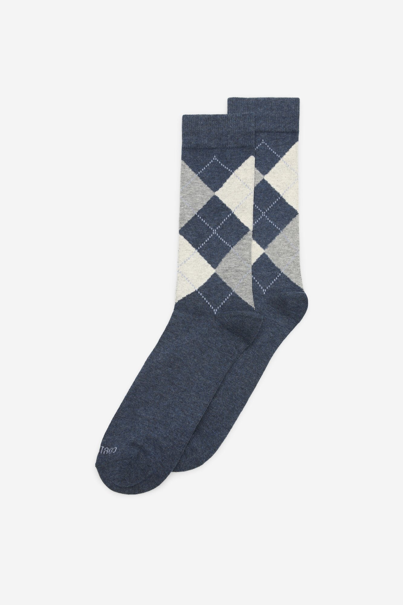 Cortefiel Diamond pattern sock