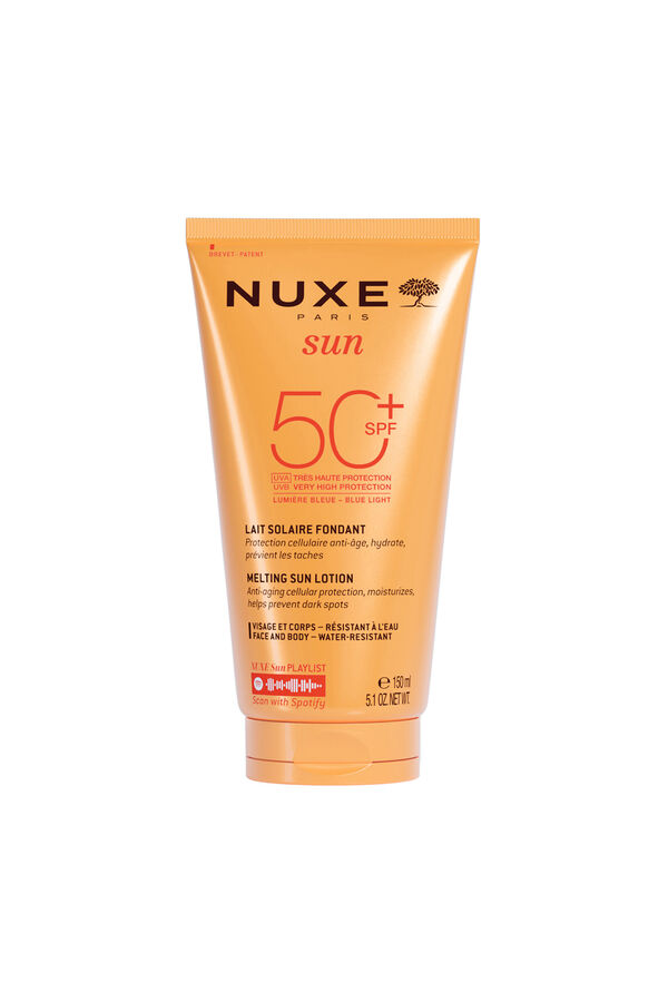 Nuxe NUXE SUN LECHE FUNDENTE ROSTRO Y CUERPO SPF 50+ 150ML Naranja