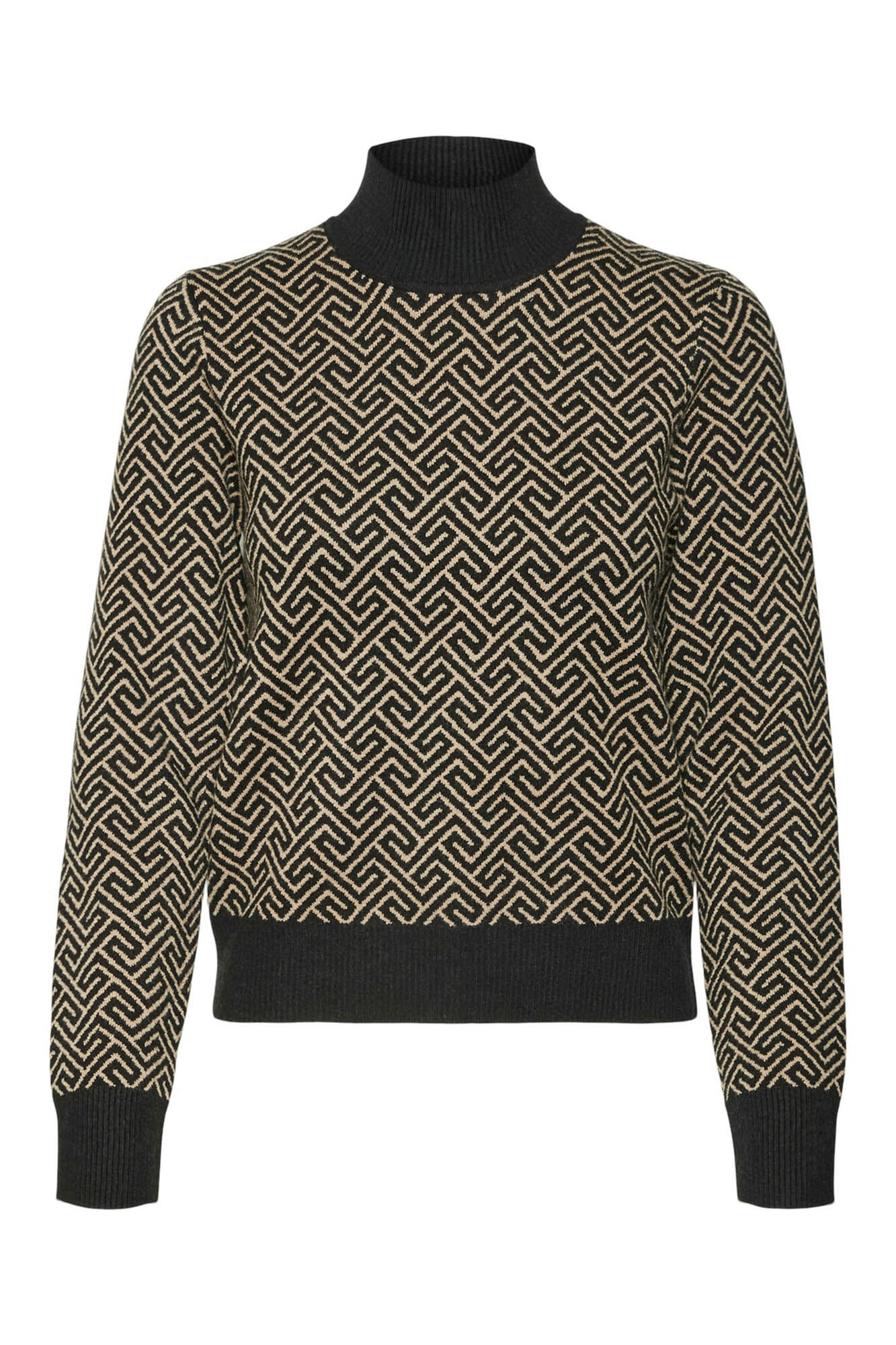 High neck jersey-knit jumper | Women's jumpers and cardigans High neck jersey-knit jumper | Women's jumpers and cardigans