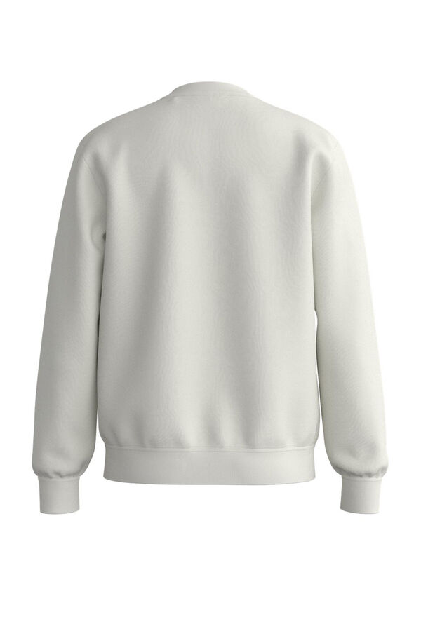 HUGO Sweatshirt de manga comprida Ecru