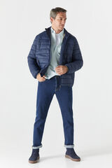 Cortefiel Ultralight quilted jacket Navy