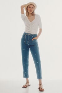 Cortefiel 5-pocket comfort jeans Blue