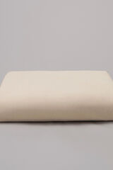 Bassols Sahara matte washed cotton fitted sheet Beige