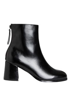 Cortefiel Heeled ankle boot Black
