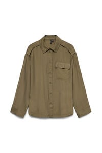 Vero Moda Camisa safari manga larga