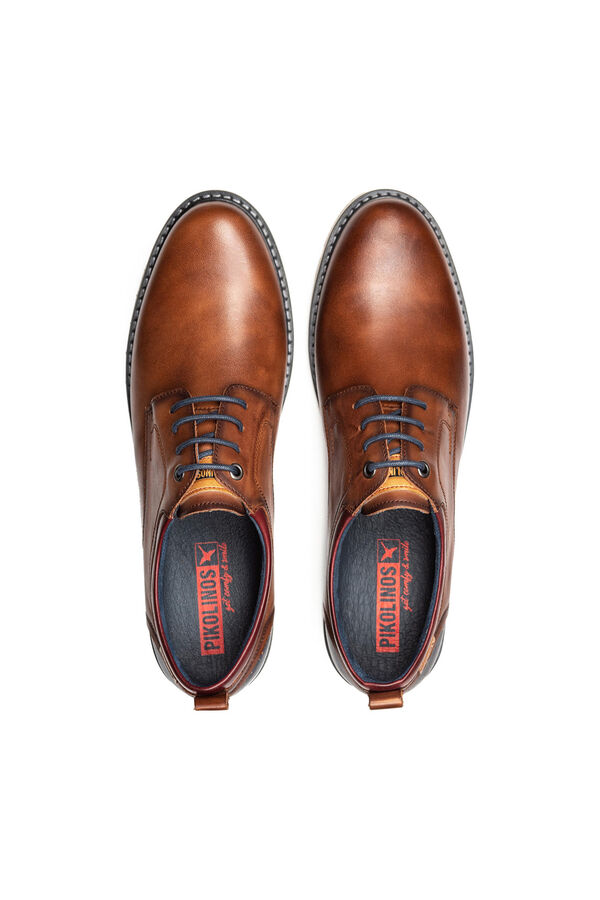 Cortefiel Berna lace-up shoes Brown