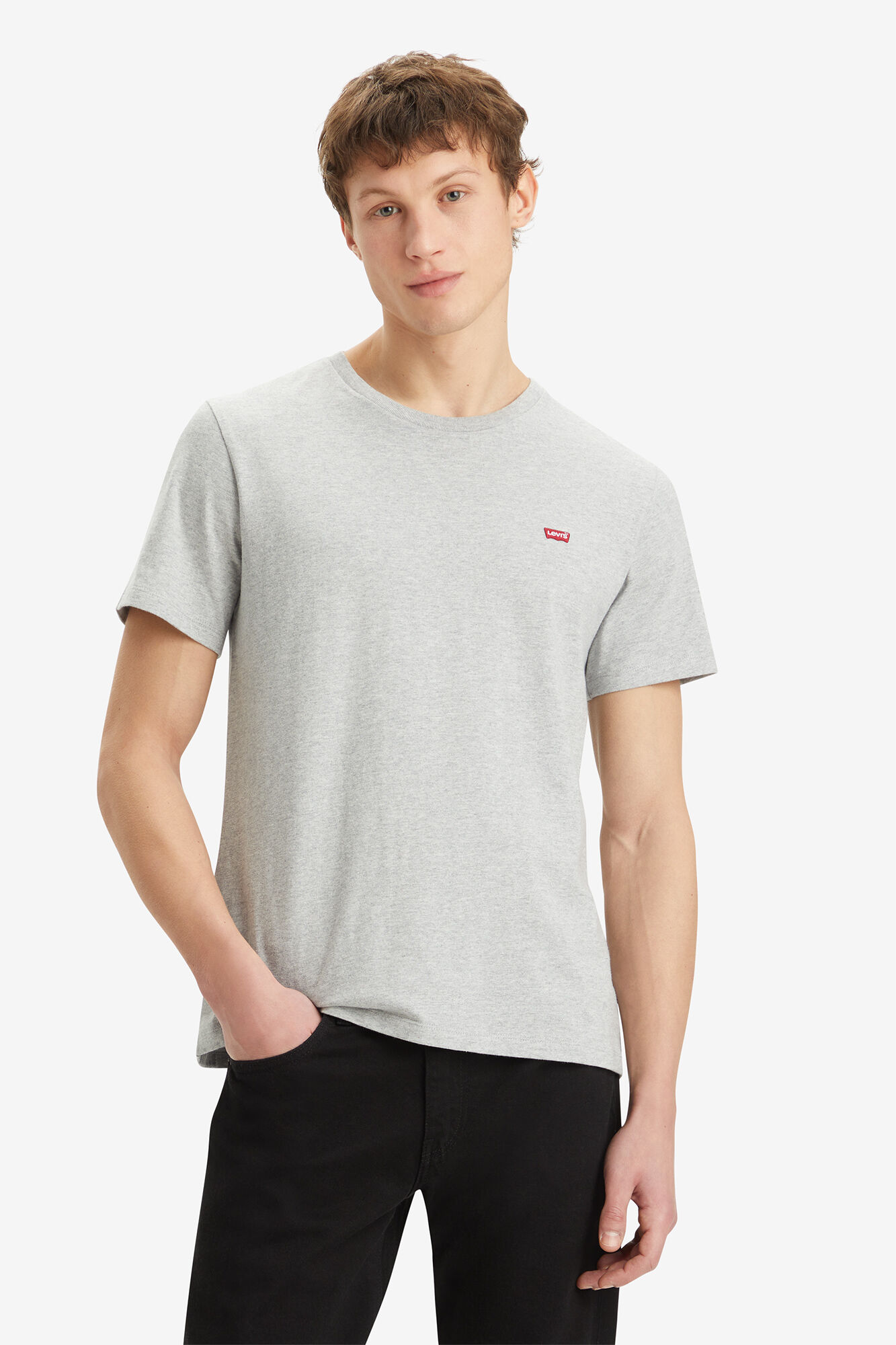Camiseta levis gris shop