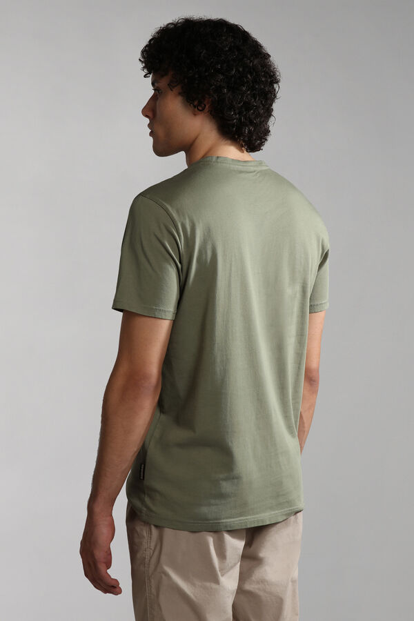 Napapijri T-shirt de manga curta Salis Verde