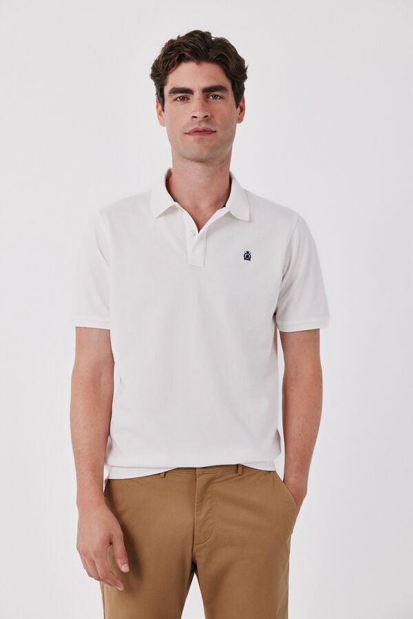 Cortefiel Basic regular Bermuda shorts Camel