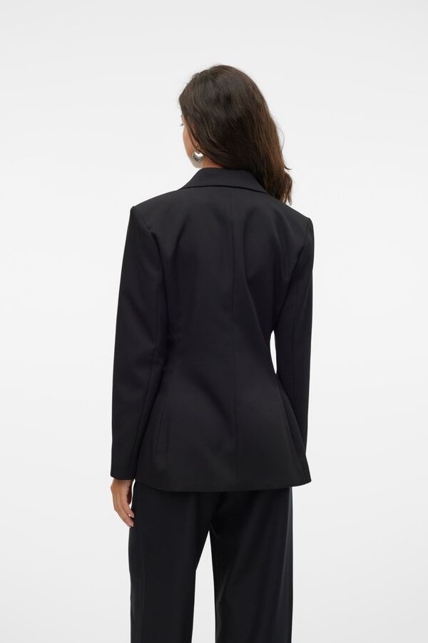 Vero Moda Blazer cintado Preto