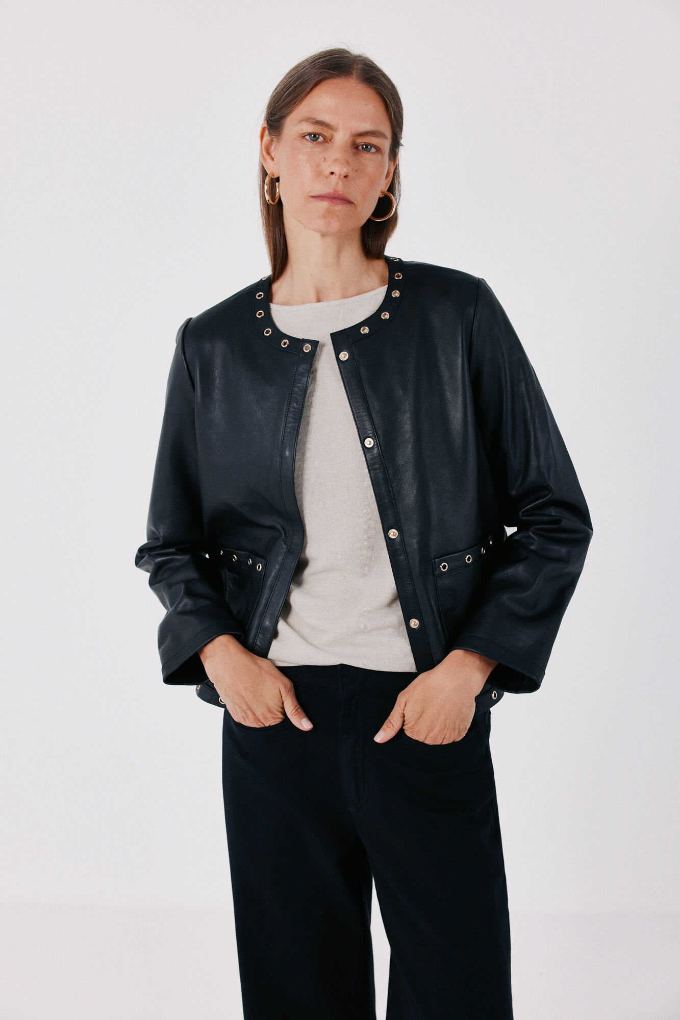 Cortefiel Studded jacket