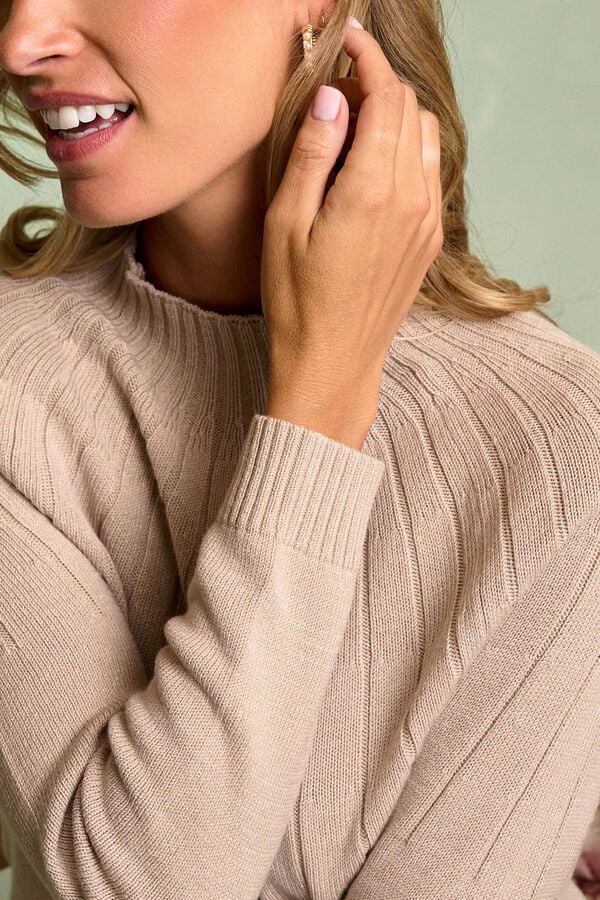 Polín Et Moi Camisola riscas Alia Laranja