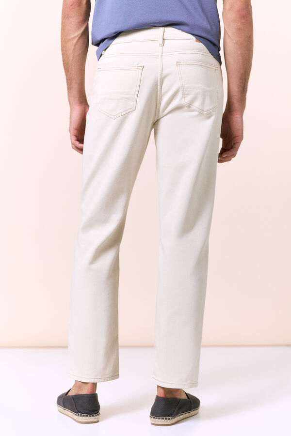 OOTO New straight fit jeans Ivory