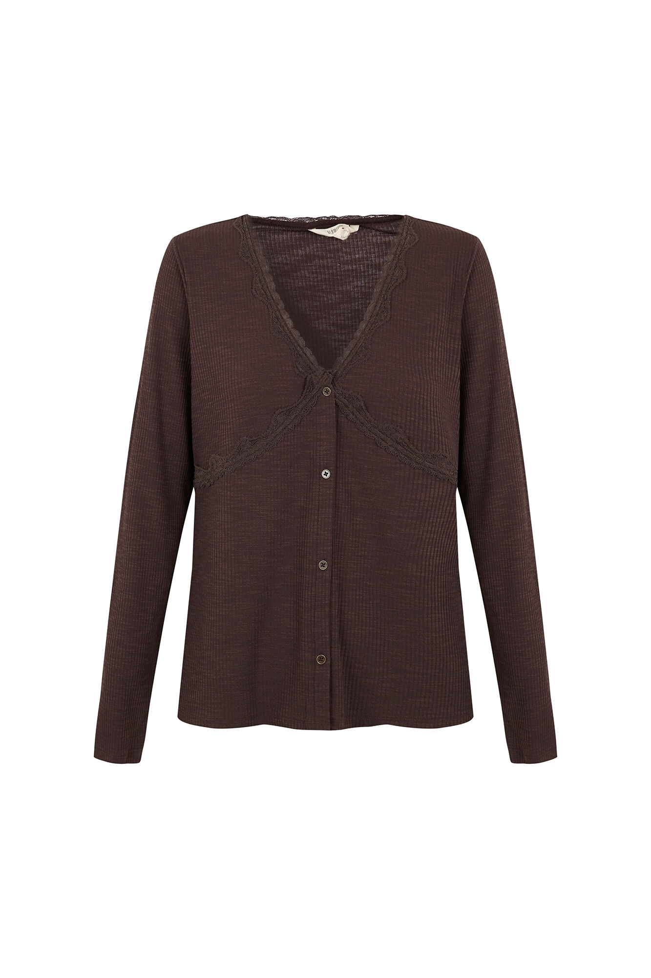 Slowlove Top cardigan blonda